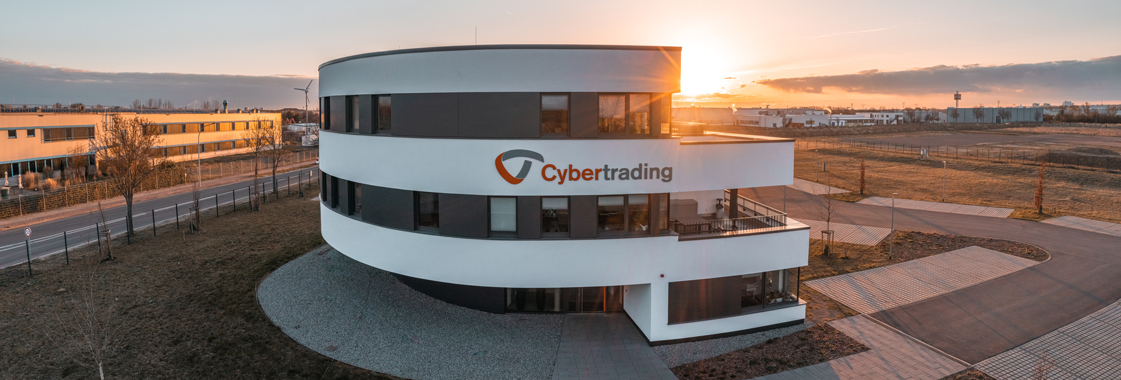 Panorame Aufnahme vom Cybertrading Gebäude